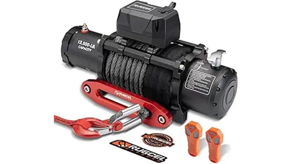 heavy duty waterproof truck winch