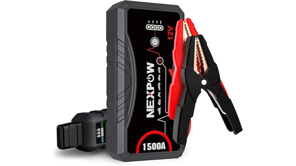 high capacity portable jump starter