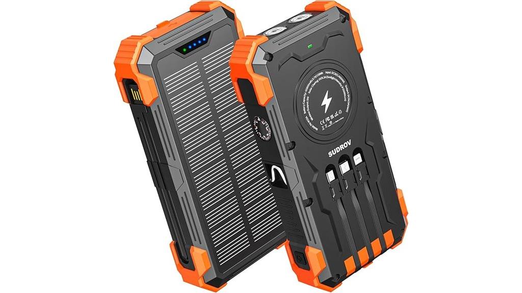 high capacity solar charger