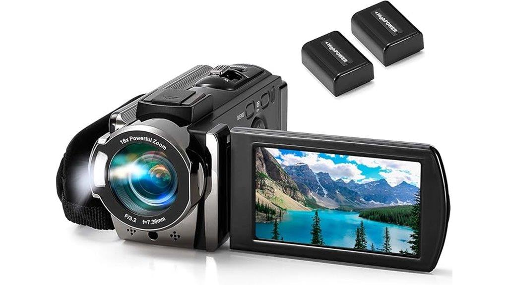high definition 1080p camcorder