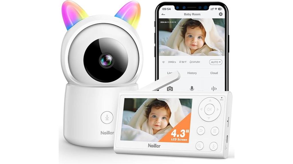 high definition baby video monitor