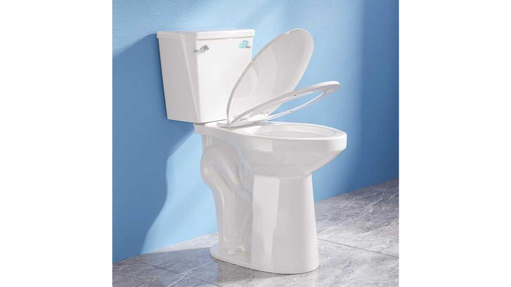 high elongated comfort toilet