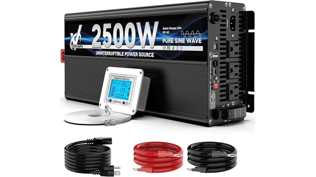 high power sump backup