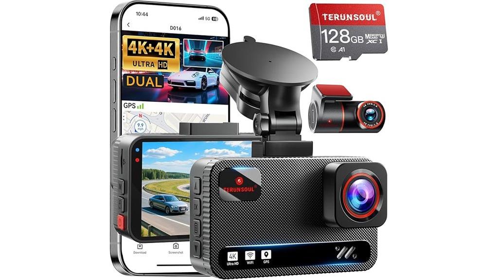 high resolution dash cam pack