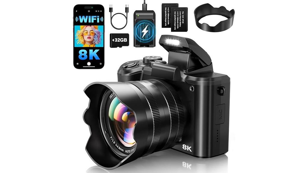 high resolution dual lens camera