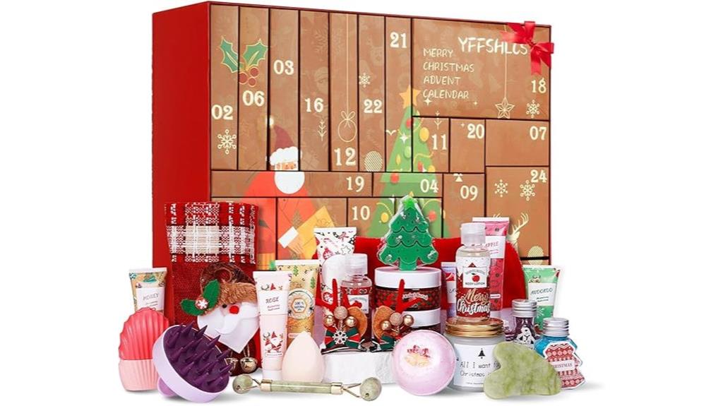 holiday beauty countdown