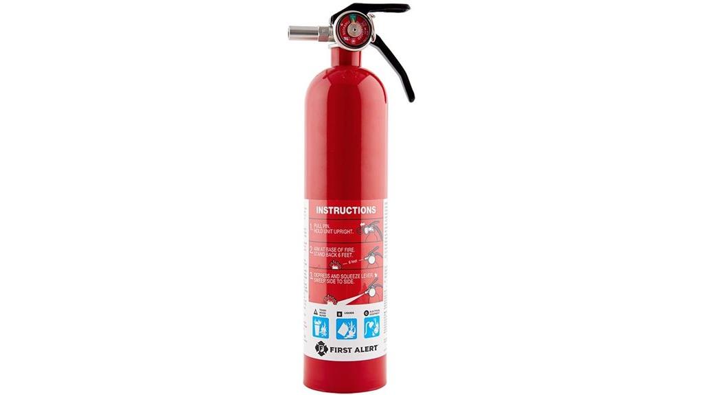 home fire extinguisher device