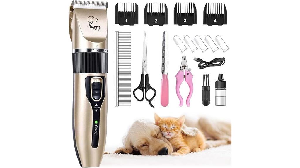 home grooming dog clippers
