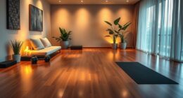 home gym meditation spaces