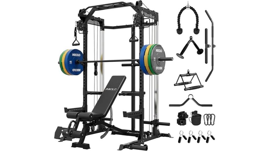 home gym power cage