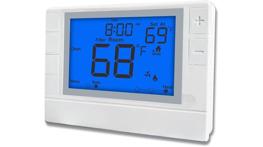 home hvac programmable thermostat