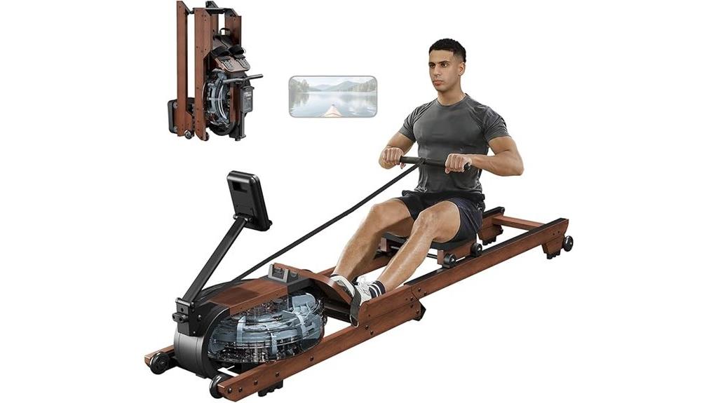 home water rowing machine