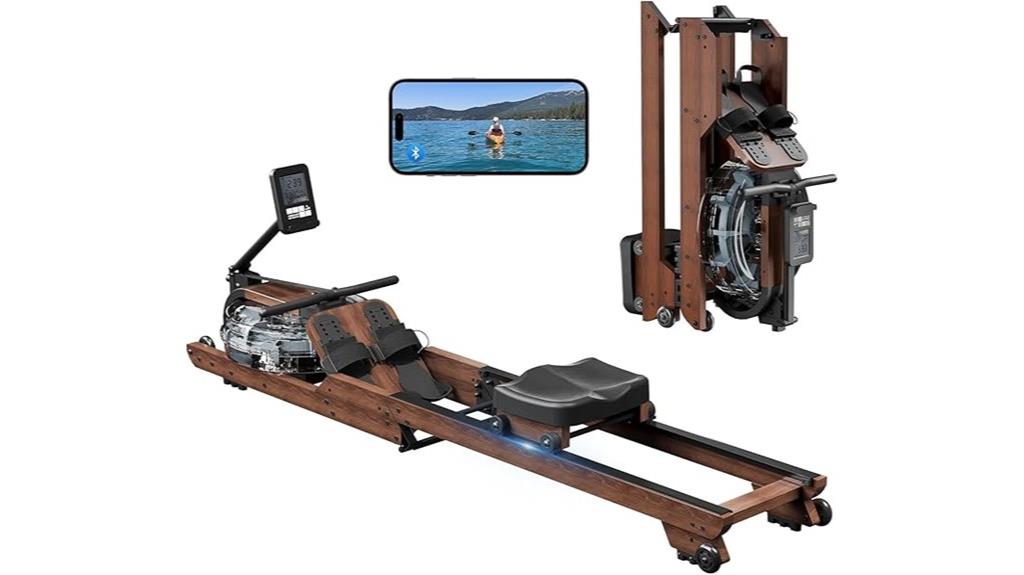 home water rowing machine