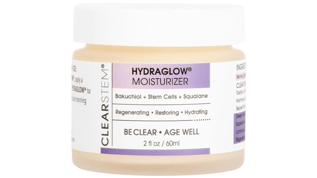 hydrogel stem cell moisturizer