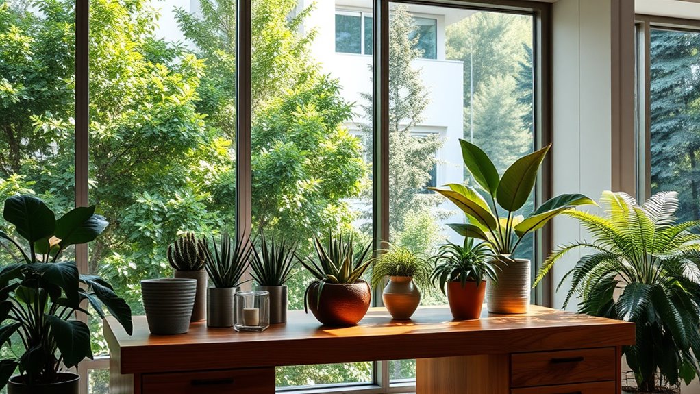 indoor plants foster nature connection