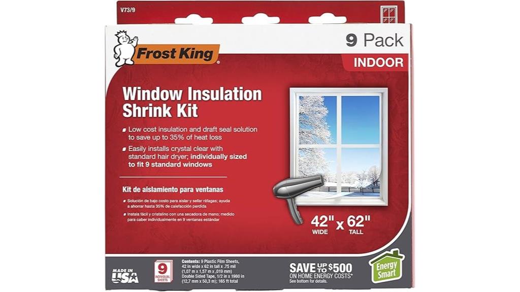 indoor window shrink kit