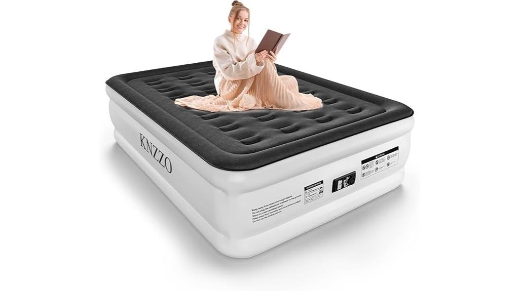 inflatable mattress with pump