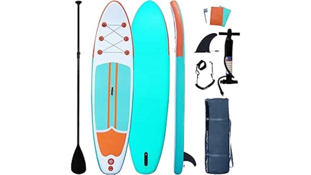 inflatable paddle board set