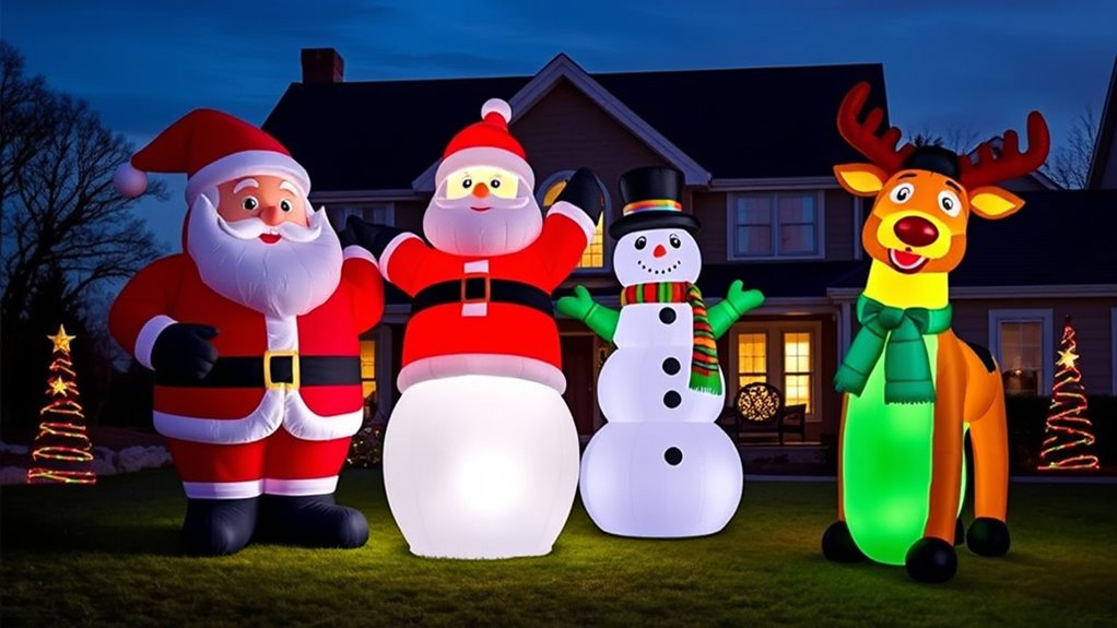 inflatable size visibility durability