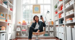 influencers motivate decluttering tips