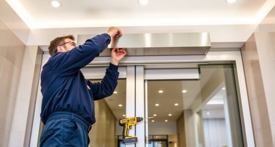 installing automatic door openers