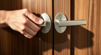 installing lever style handles
