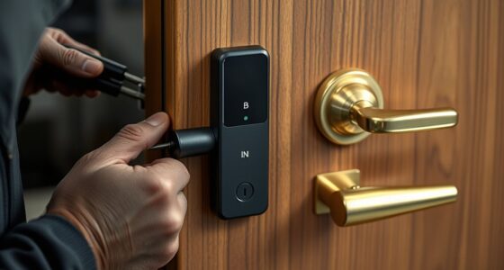 installing locks and handles