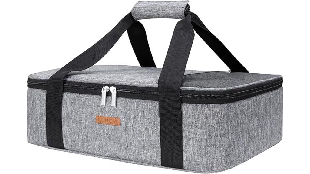 insulated food carrier case
