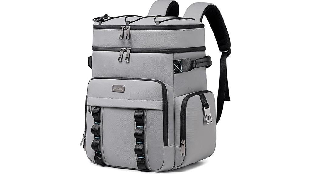 insulated leakproof cooler backpack