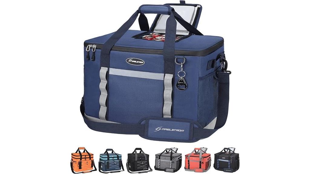insulated portable cooler bag
