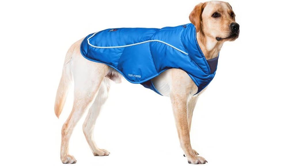 insulated winter dog coat