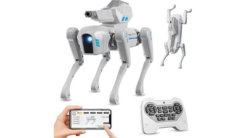interactive educational robotic dog