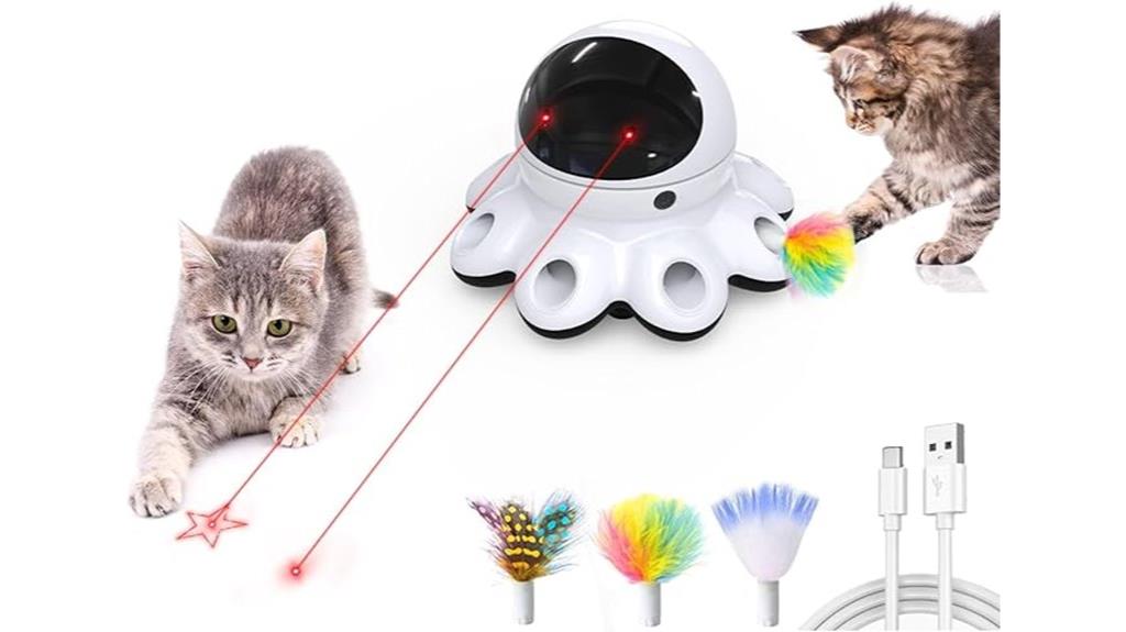 interactive indoor laser toy