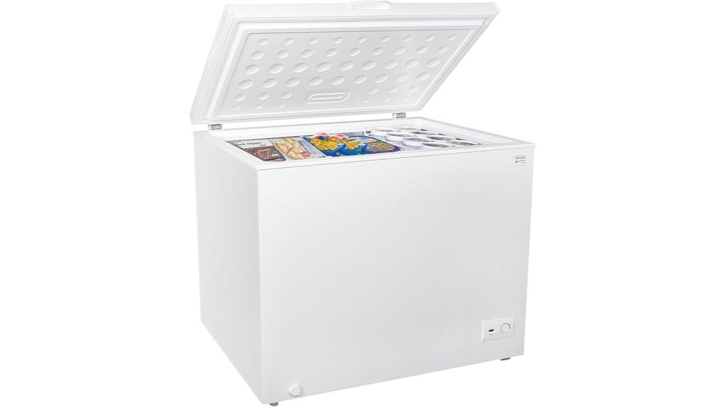 kenmore 8 7 cu ft freezer