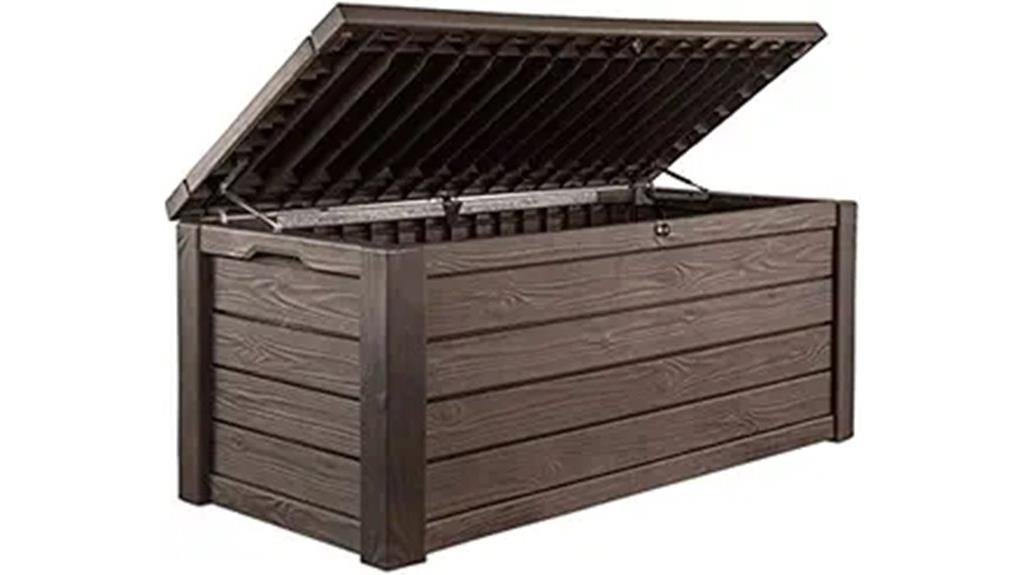 keter 150 gallon deck storage