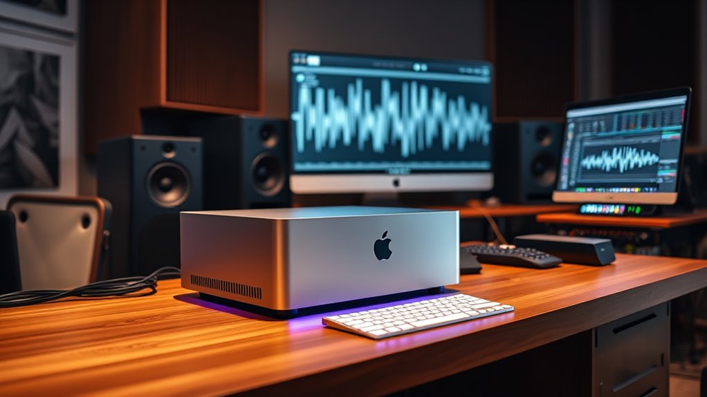 key audio production features