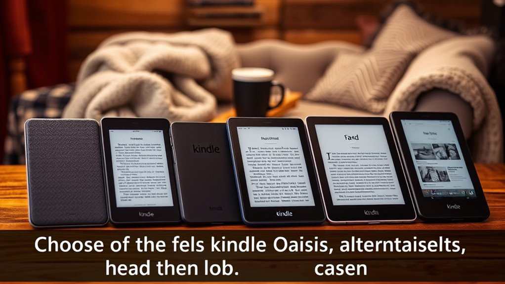 key features for e reader selection