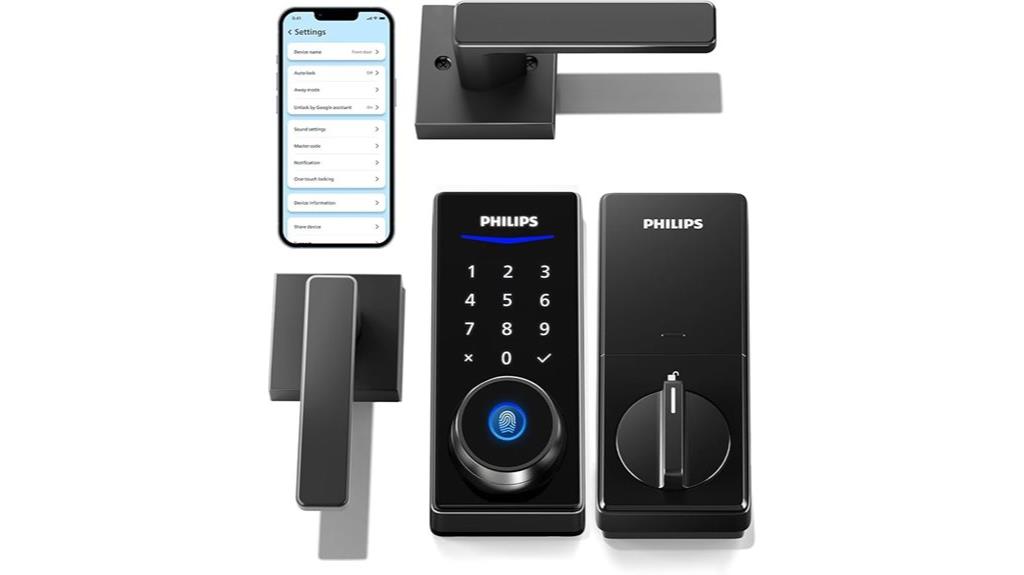 keyless philips door lock