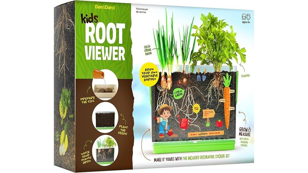 kids botanical root exploration