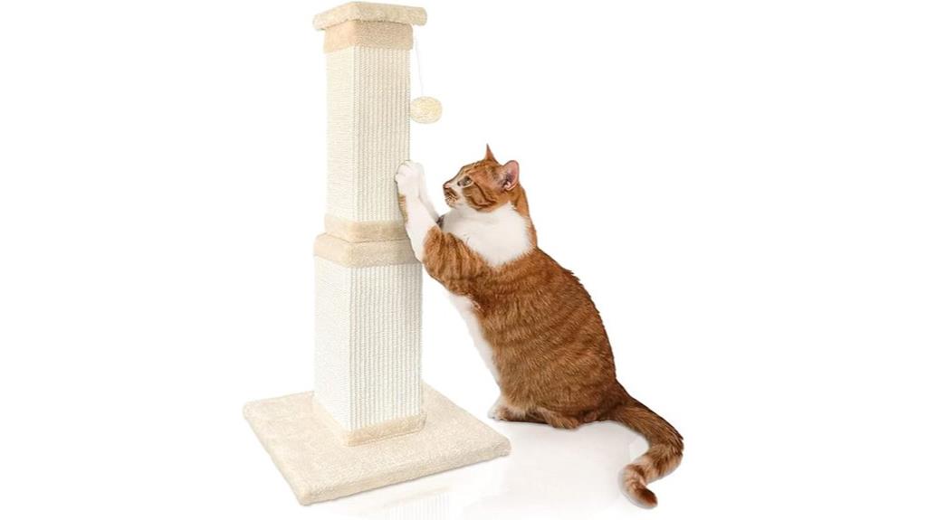 large 32 inch cat scratching post