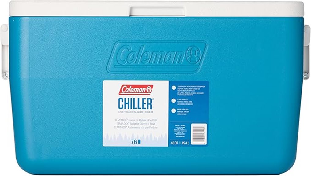 large capacity insulated cooler