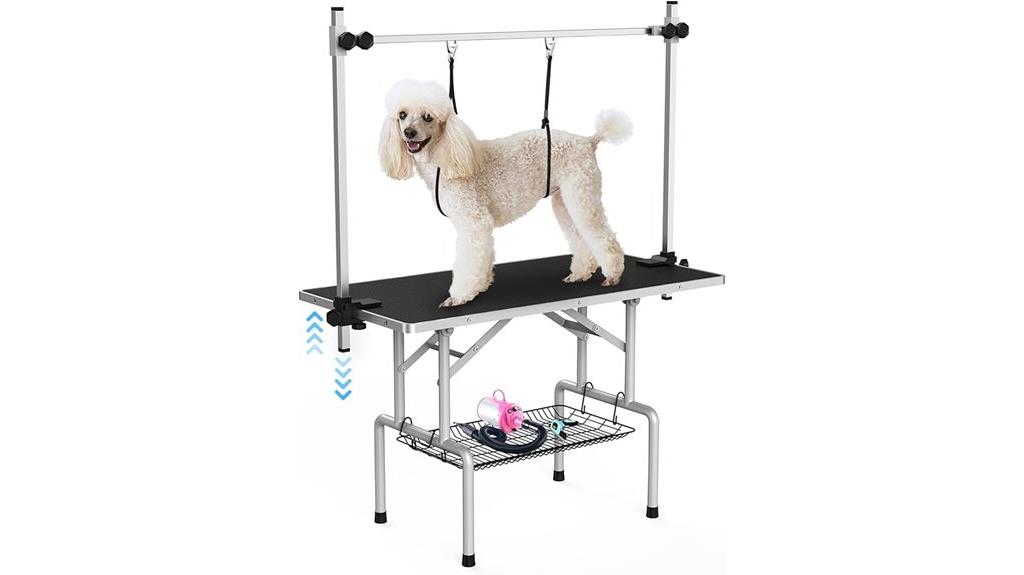 large dog grooming table