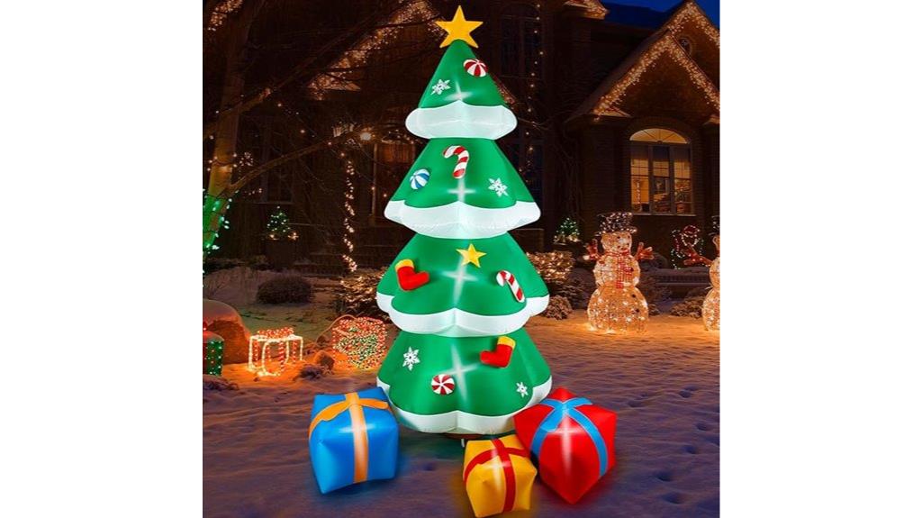 large inflatable christmas decor