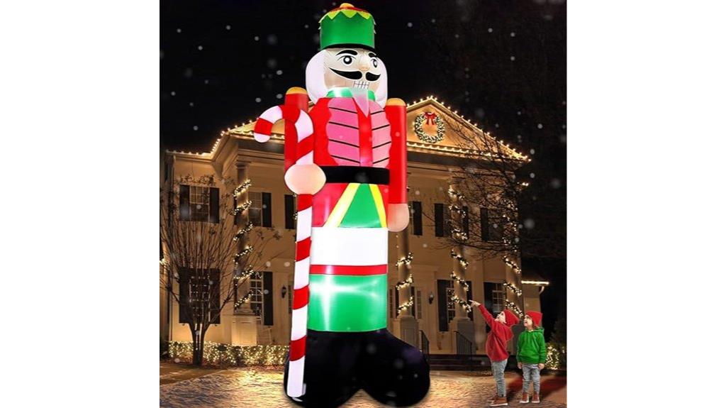 large inflatable nutcracker decor