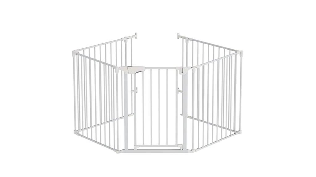 large metal baby fence