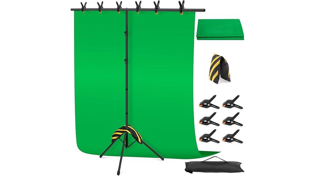 large portable green screen