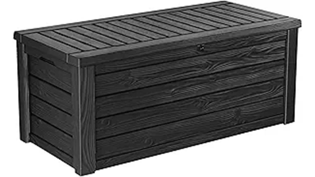 large resin storage box