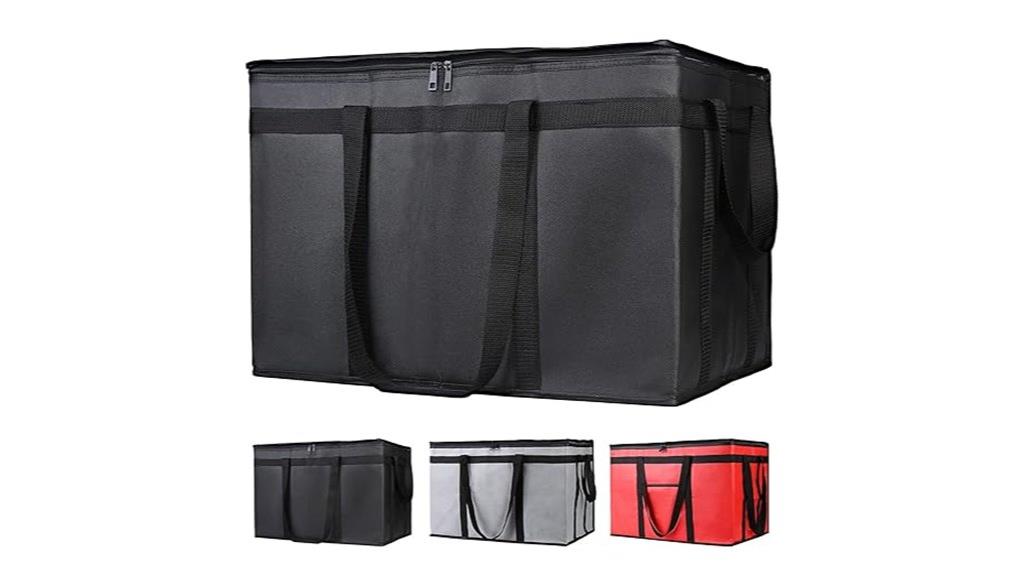 large reusable food cooler