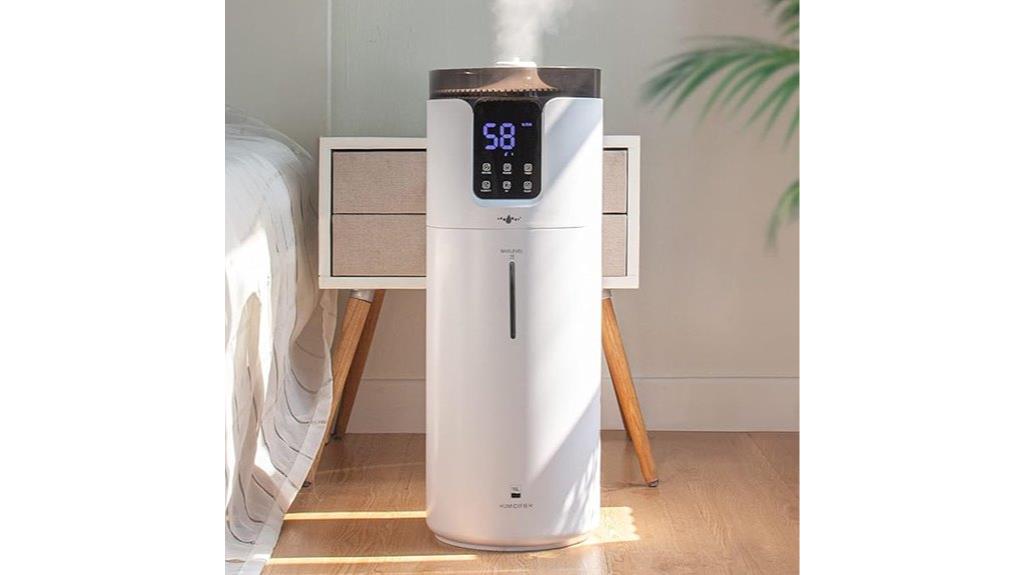 large room humidifier with extension