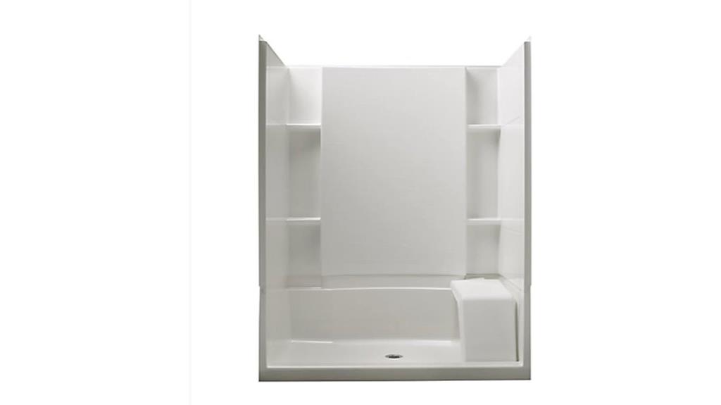 large shower kit dimensions